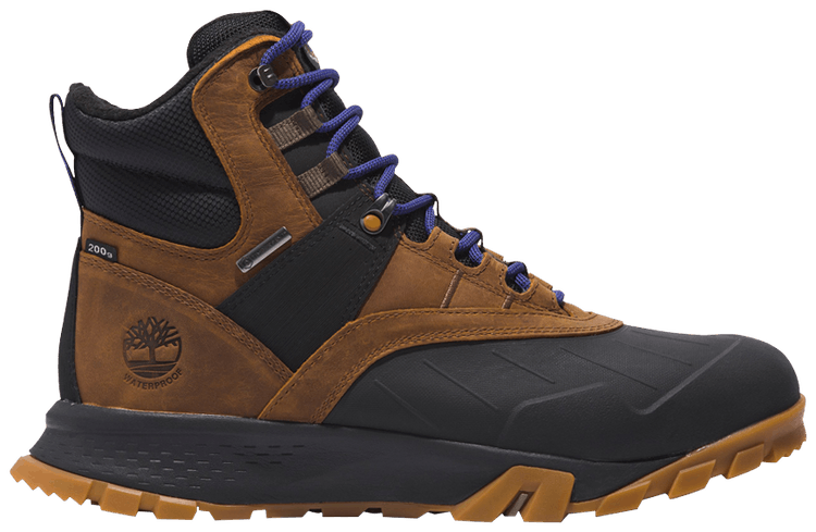 Timberland Mt Lincoln Insulated Boot Rust Full Grain Black