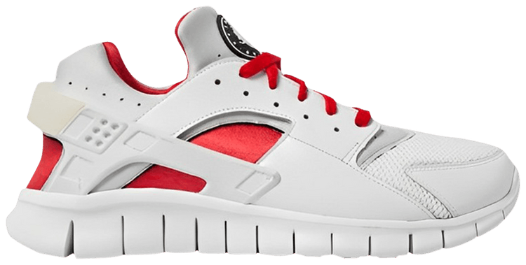 Nike Huarache Free 2012 White Team Red