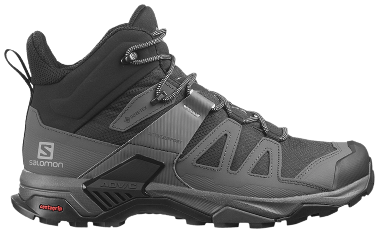 Salomon X Ultra 4 Mid Wide GORE TEX Black Magnet