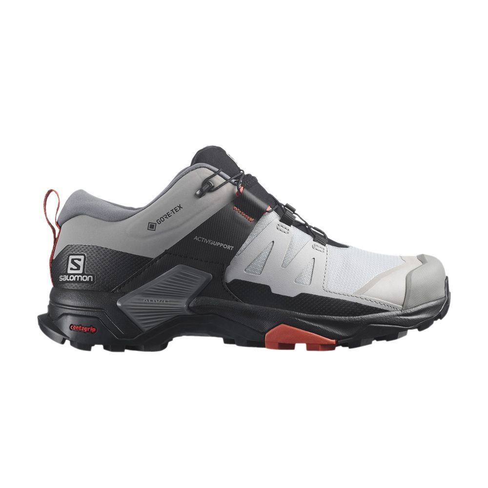 Salomon Wmns X Ultra 4 Wide GORE-TEX 'Alloy Quiet Shade' | Grey | Women's Size 8.5