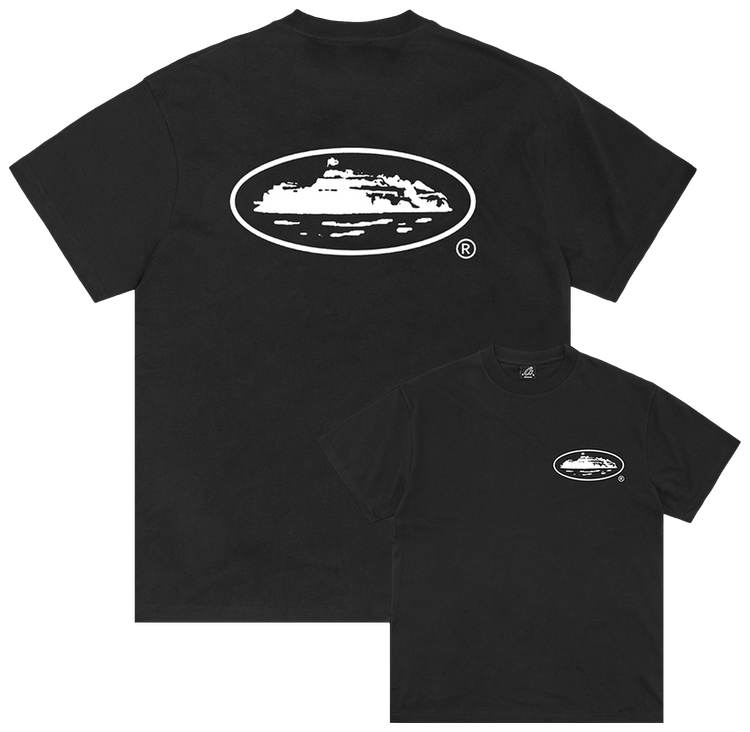 トップス CORTEIZ 2018 Corteiz Alcatraz T-shirt Black/Blue Men's - US