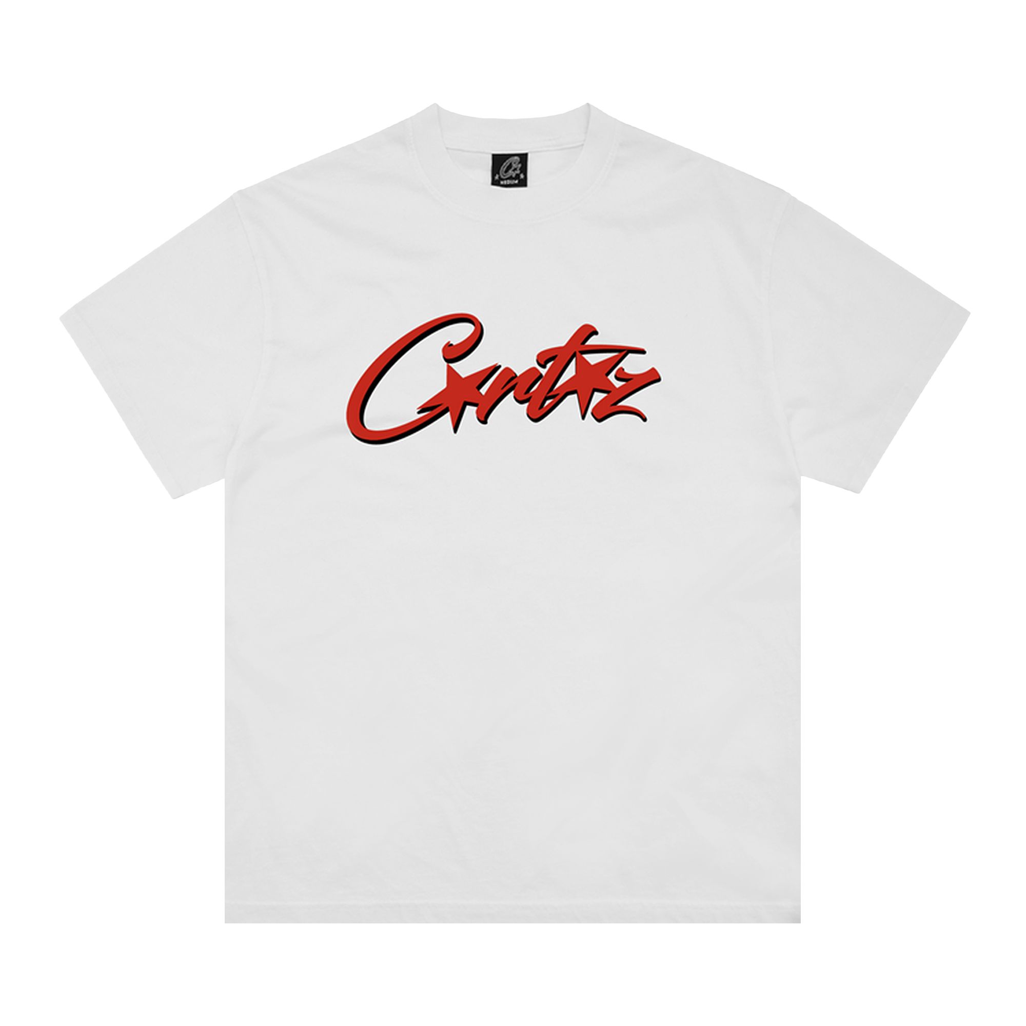 Pre-owned Corteiz Og Allstarz Tee *new Blank* 'white/red' | Multi-color | Men's Size L