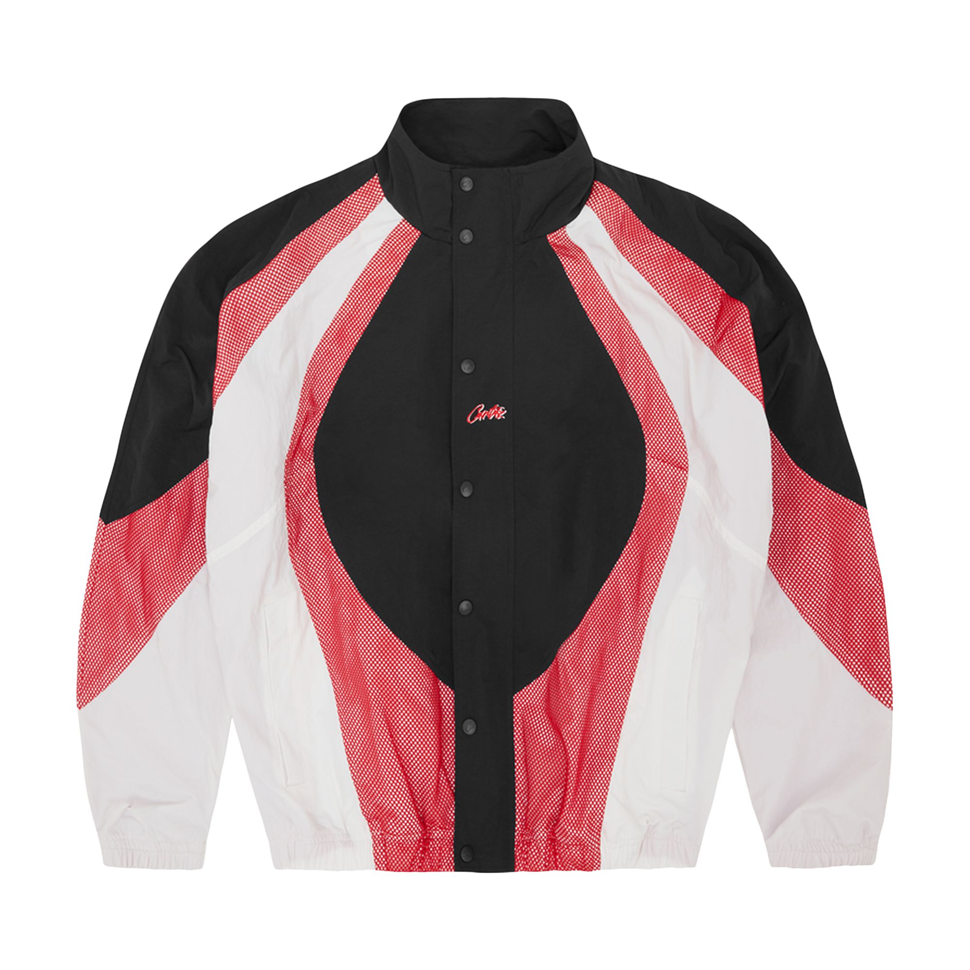 Pre-owned Corteiz Vertigo Shuku Jacket 'black/red' | Multi-color | Men's Size L