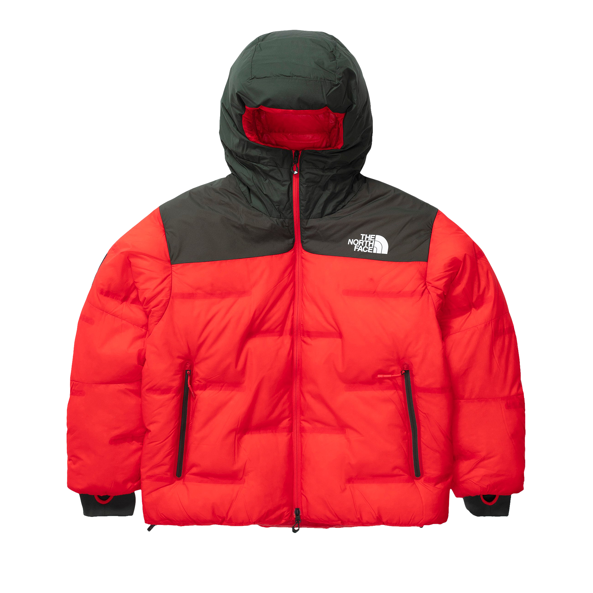 Pre-owned The North Face X Undercover Soukuu Cloud Down Nuptse 'dark Cedar Green/high Risk Red'