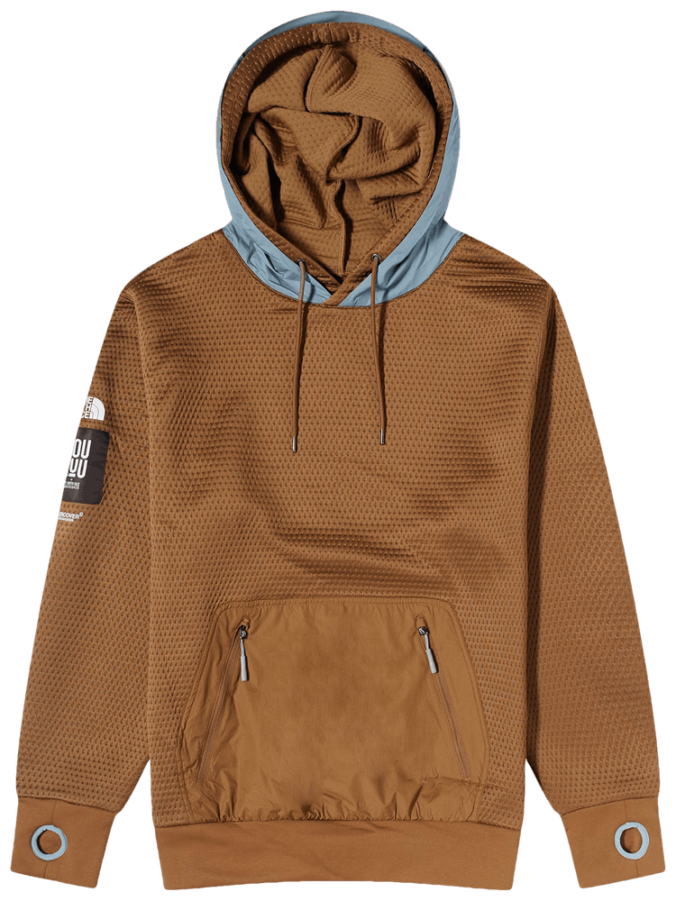 Buy The North Face x Undercover SOUKUU DotKnit Double Hoodie 'Sepia  Brown/Concrete Grey' - NF0A84SBWI7 | GOAT