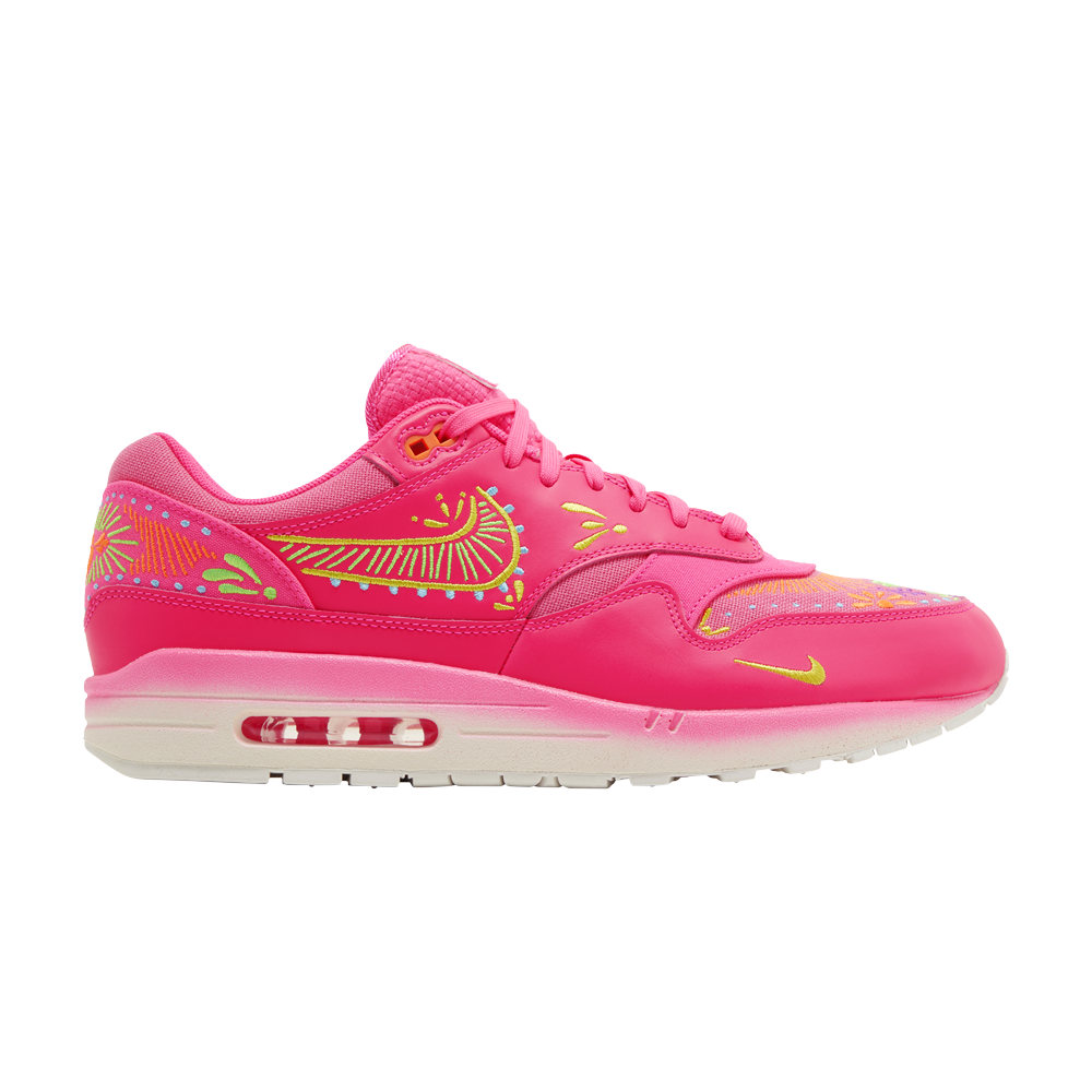 Pre-owned Nike Air Max 1 Premium 'día De Muertos' In Pink