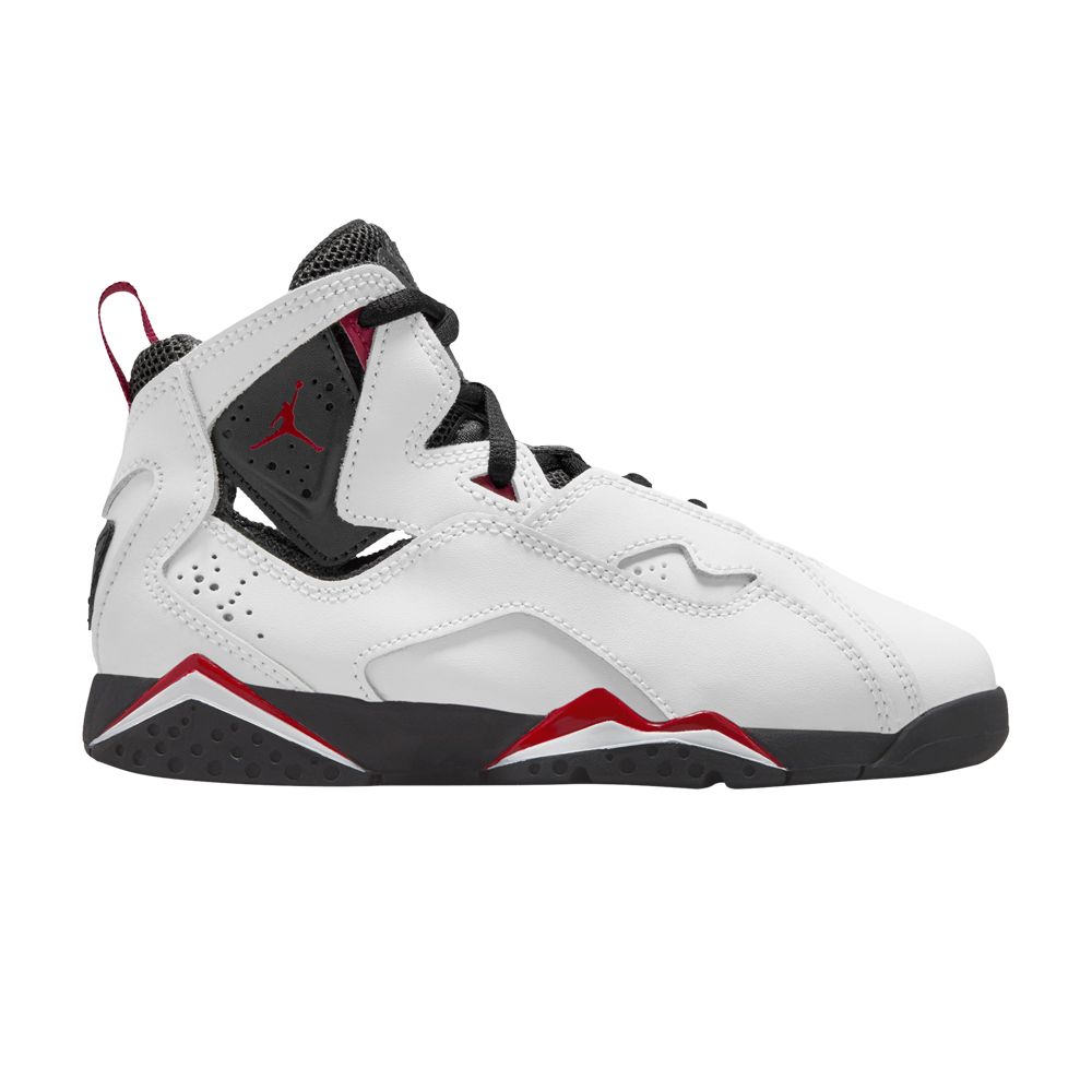 Pre-owned Air Jordan Jordan True Flight Ps 'cardinal' | White | Kid's Size 12