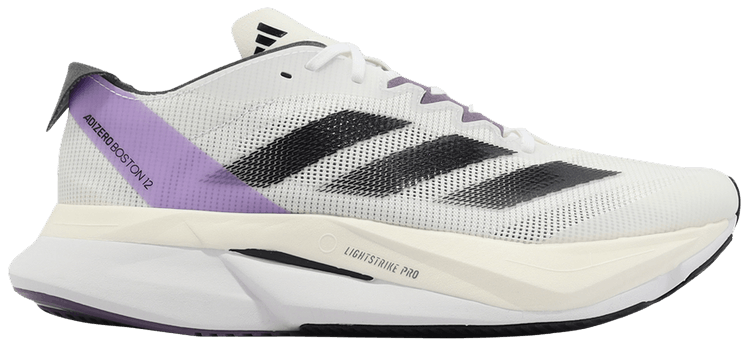 Adidas Wmns Adizero Boston 12 White Shadow Violet