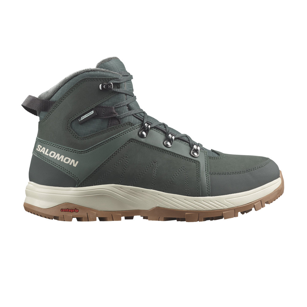 Pre-owned Salomon Outchill Thinsulate Cswp 'urban Chic Phantom' In Grey