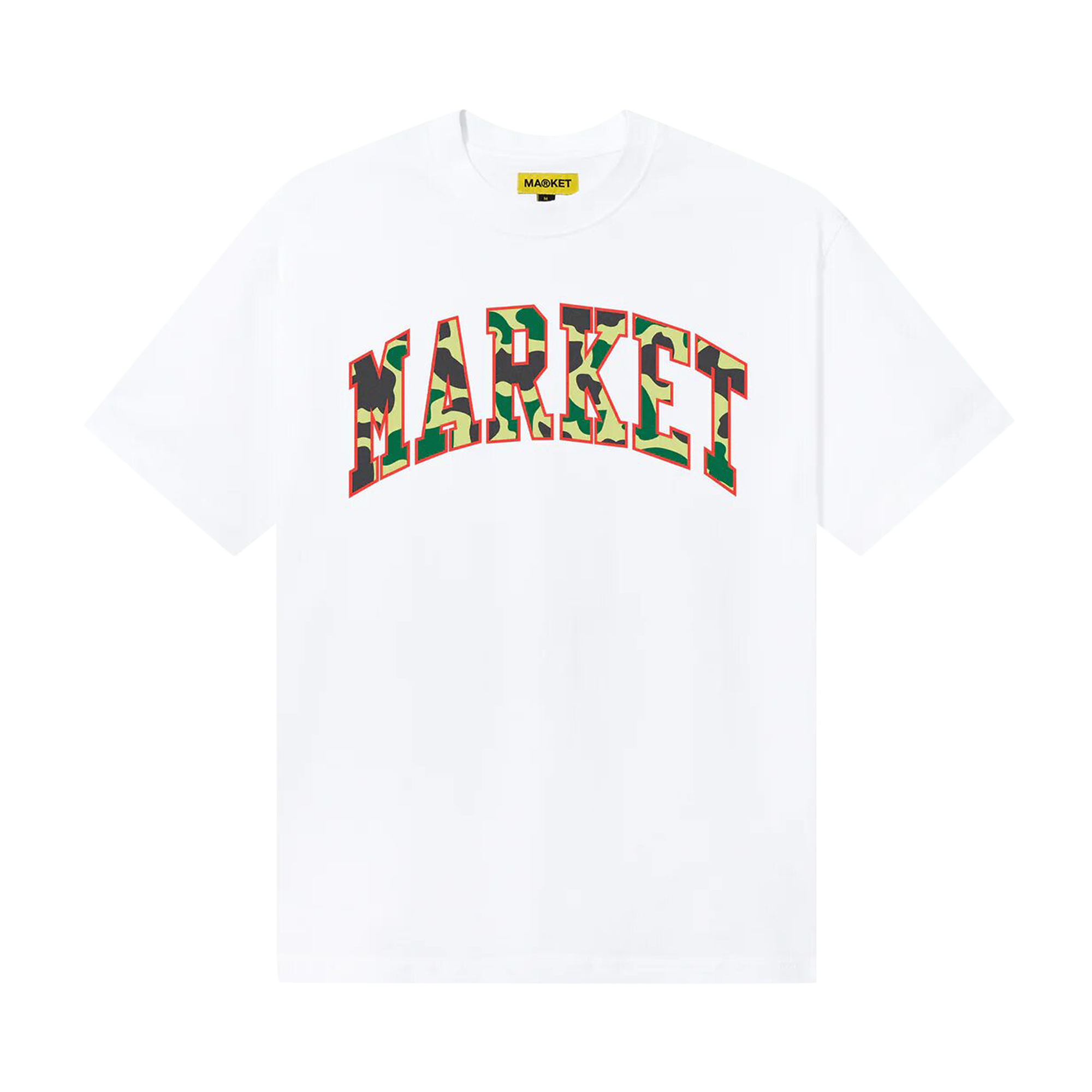 Pre-owned Market Reverse Duck Camo T-shirt 'white'