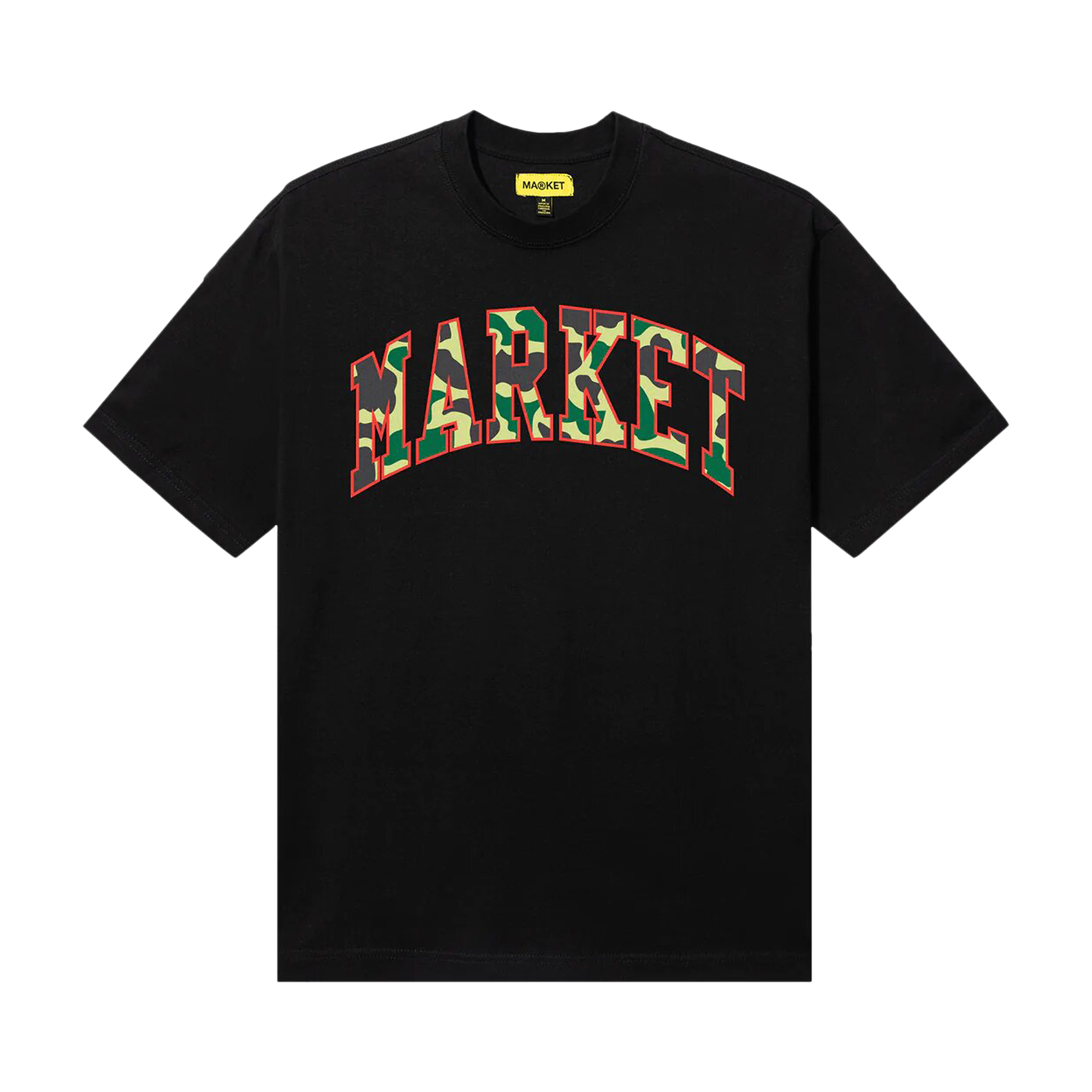 Pre-owned Market Reverse Duck Camo T-shirt 'black'