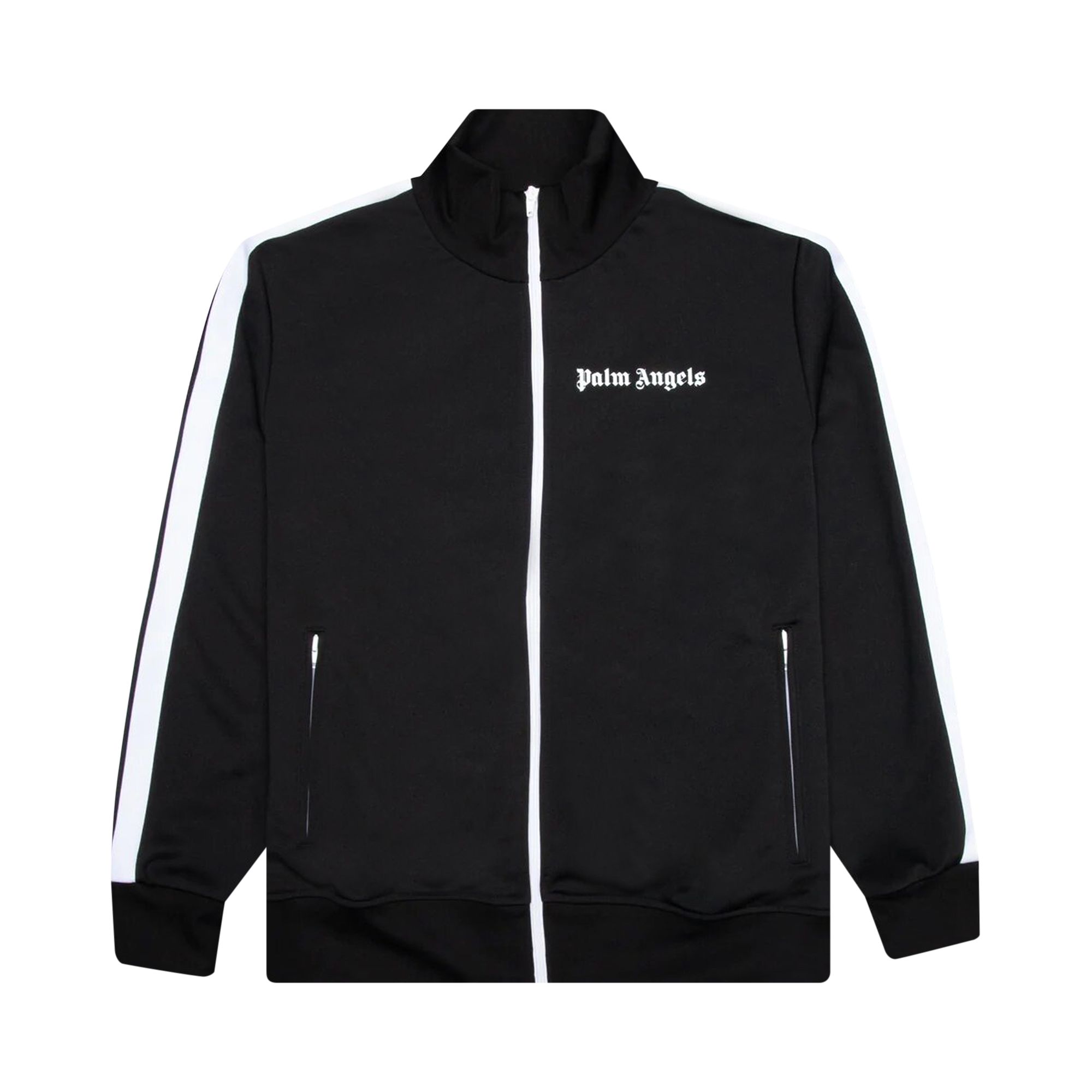 Palm Angels Classic Track Jacket 'Black/White' | Men's Size S