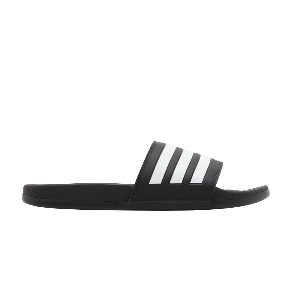 adidas Adilette Comfort Slide 'Black White' | Men's Size 8