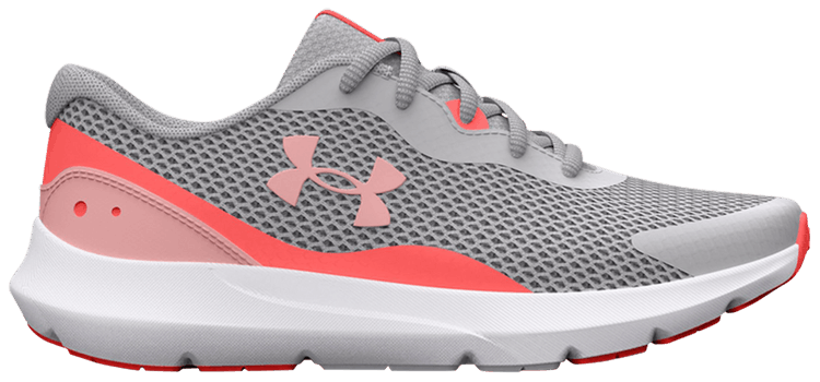 Under Armour Surge 3 GS Halo Grey Pink Fizz