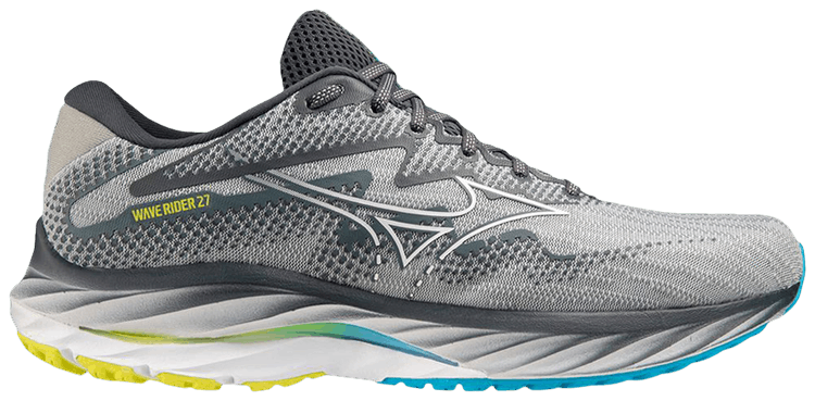 Buy Mizuno Wave Rider 27 2E Wide 'Pearl Blue White' - 411417 5F00