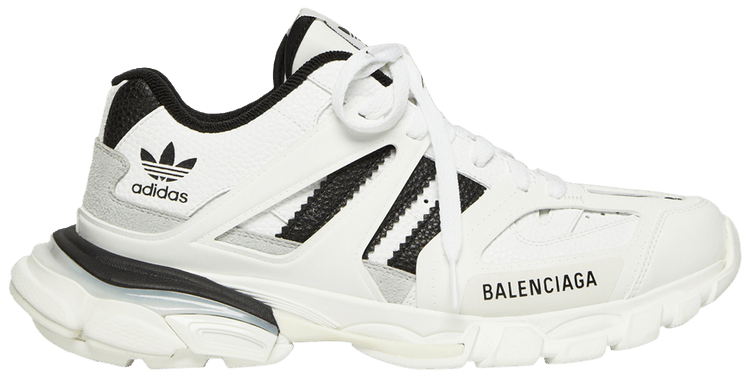 Buy Adidas x Balenciaga Track Sneaker White Black 741107 W3CZ1 9010 GOAT CA