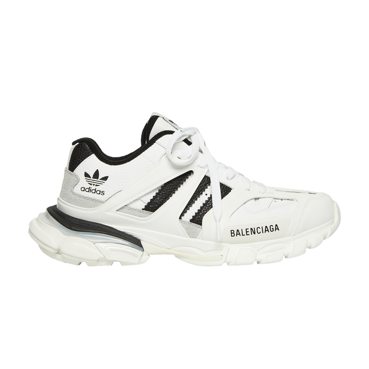 Buy Adidas x Balenciaga Track Sneaker White Black 741107 W3CZ1 9010 GOAT AU