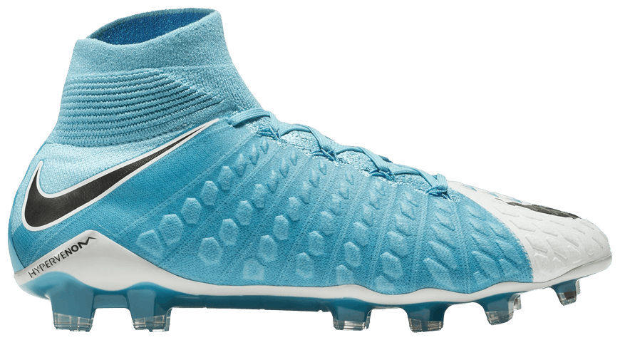 hypervenom phantom 1 white and blue