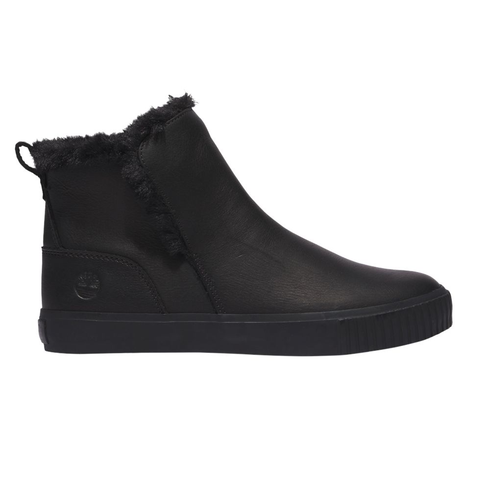 Pre-owned Timberland Wmns Skyla Bay Pull-on Boot 'triple Black' | Women's Size 9.5