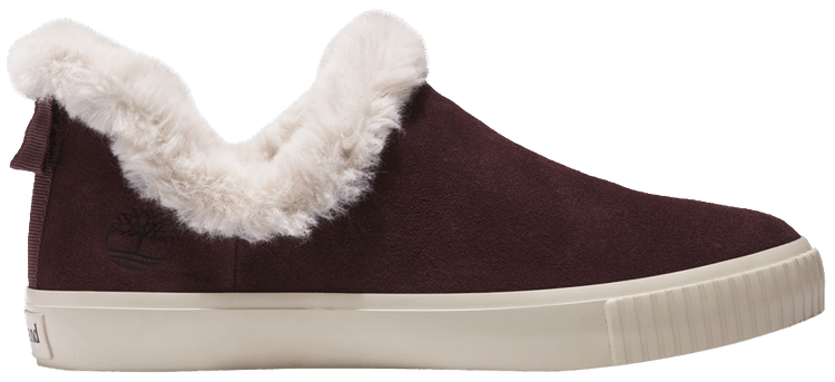 Burgundy timberlands hotsell with fur