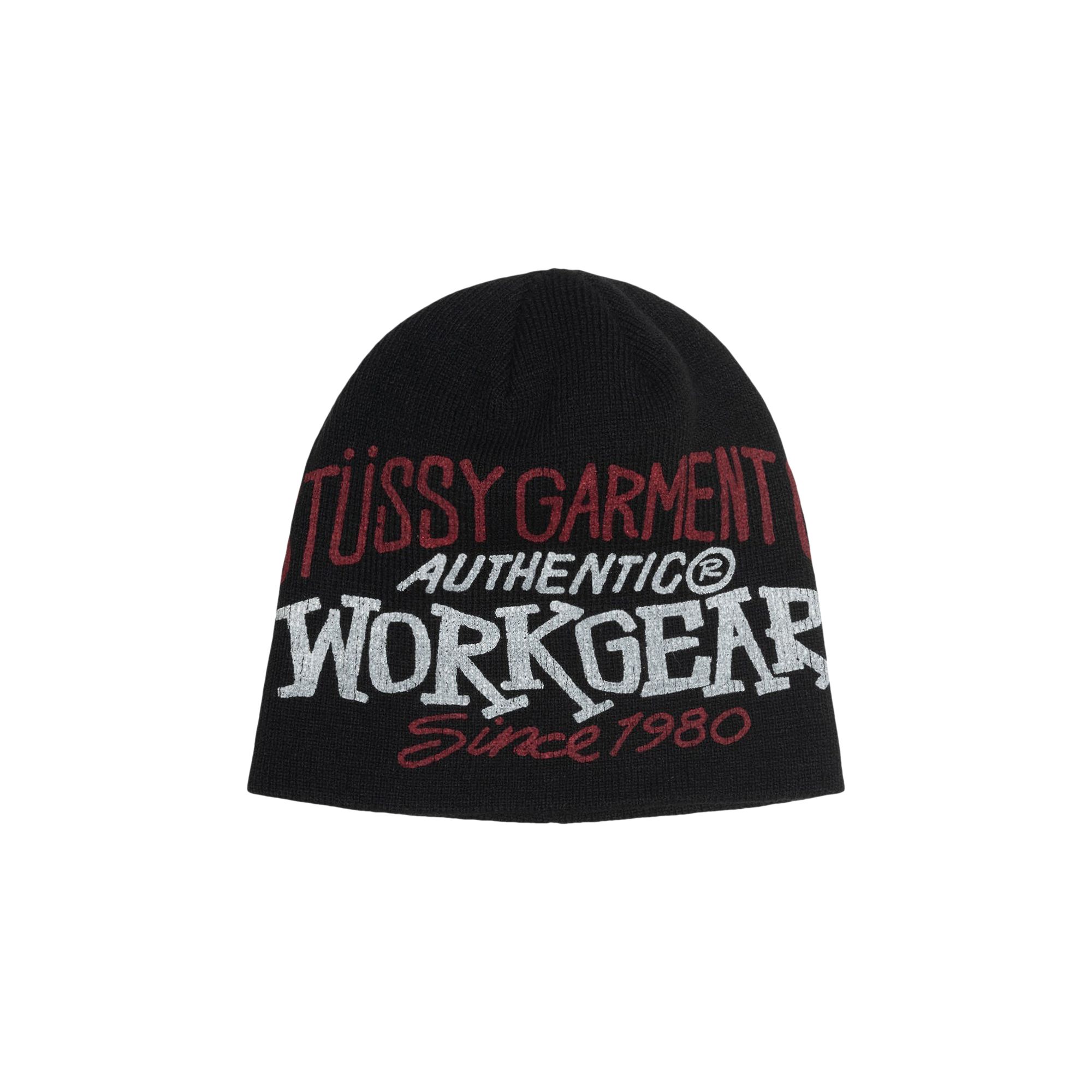 Pre-owned Stussy Workgear Print Skullcap 'black' | Men's Size Onesize