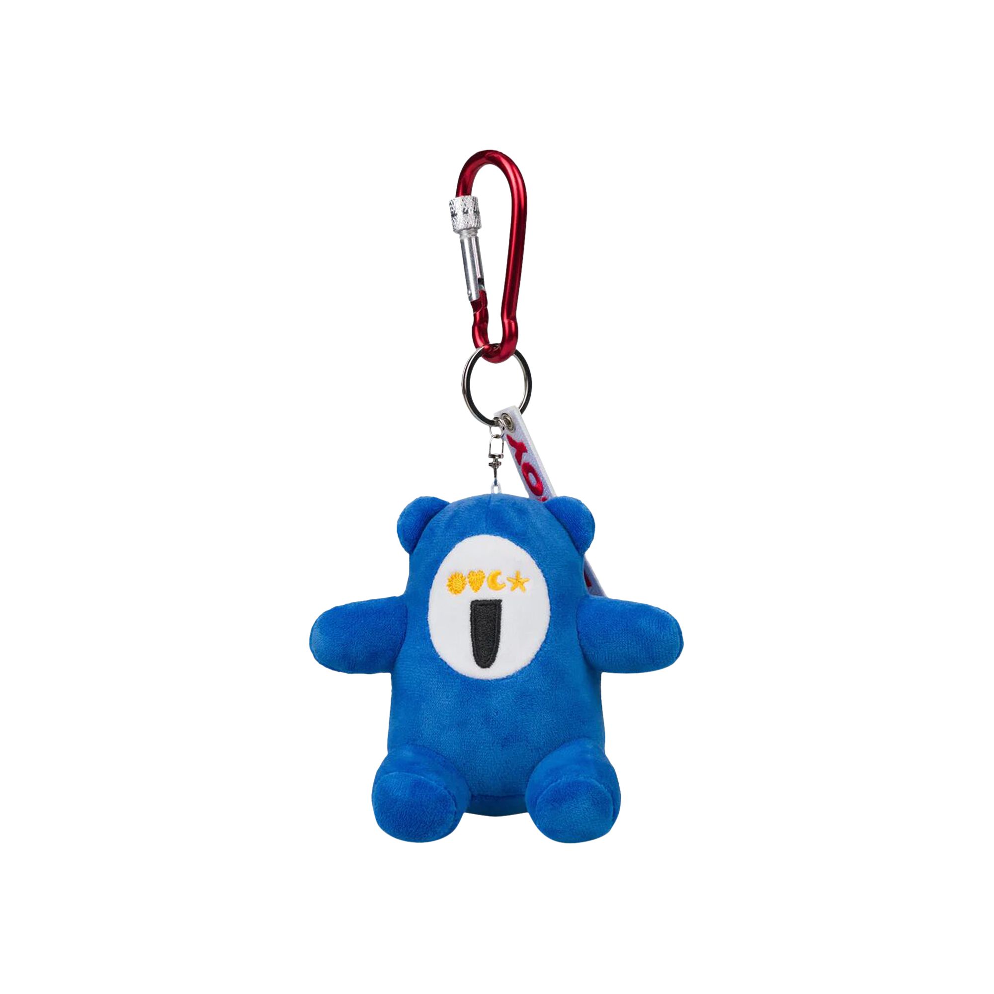 Pre-owned Charles Jeffrey Loverboy Gromlin Plush Keyring 'blue'