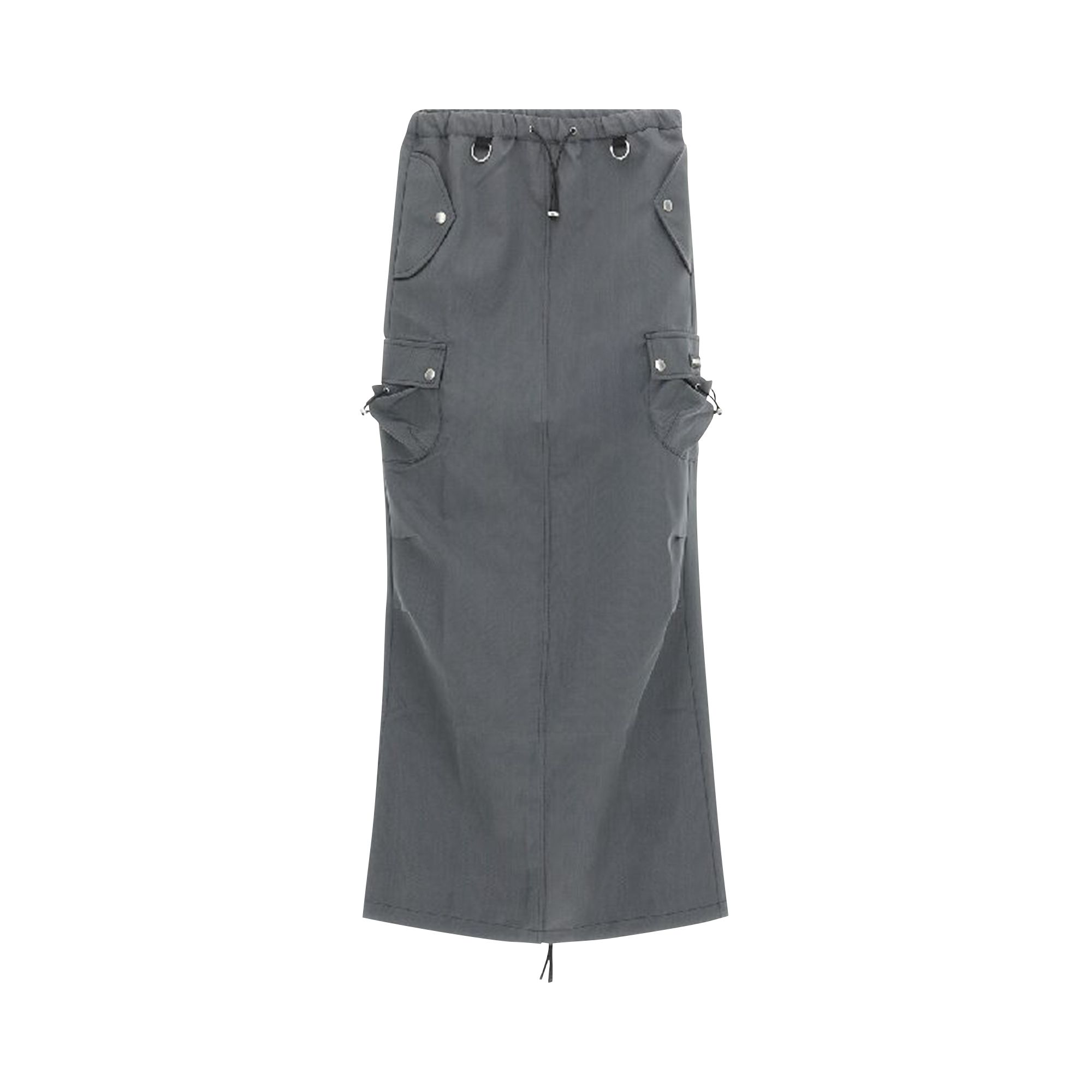 Coperni Tailored Cargo Maxi Skirt 'Grey/Black' | Women's Size 36