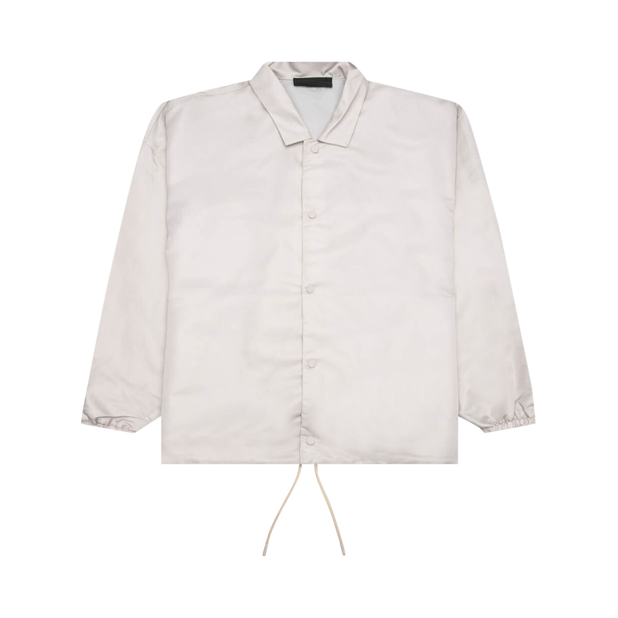 Fear of God Essentials Coaches Jacket 'Silver Cloud' | Grey | Men's Size 2XL