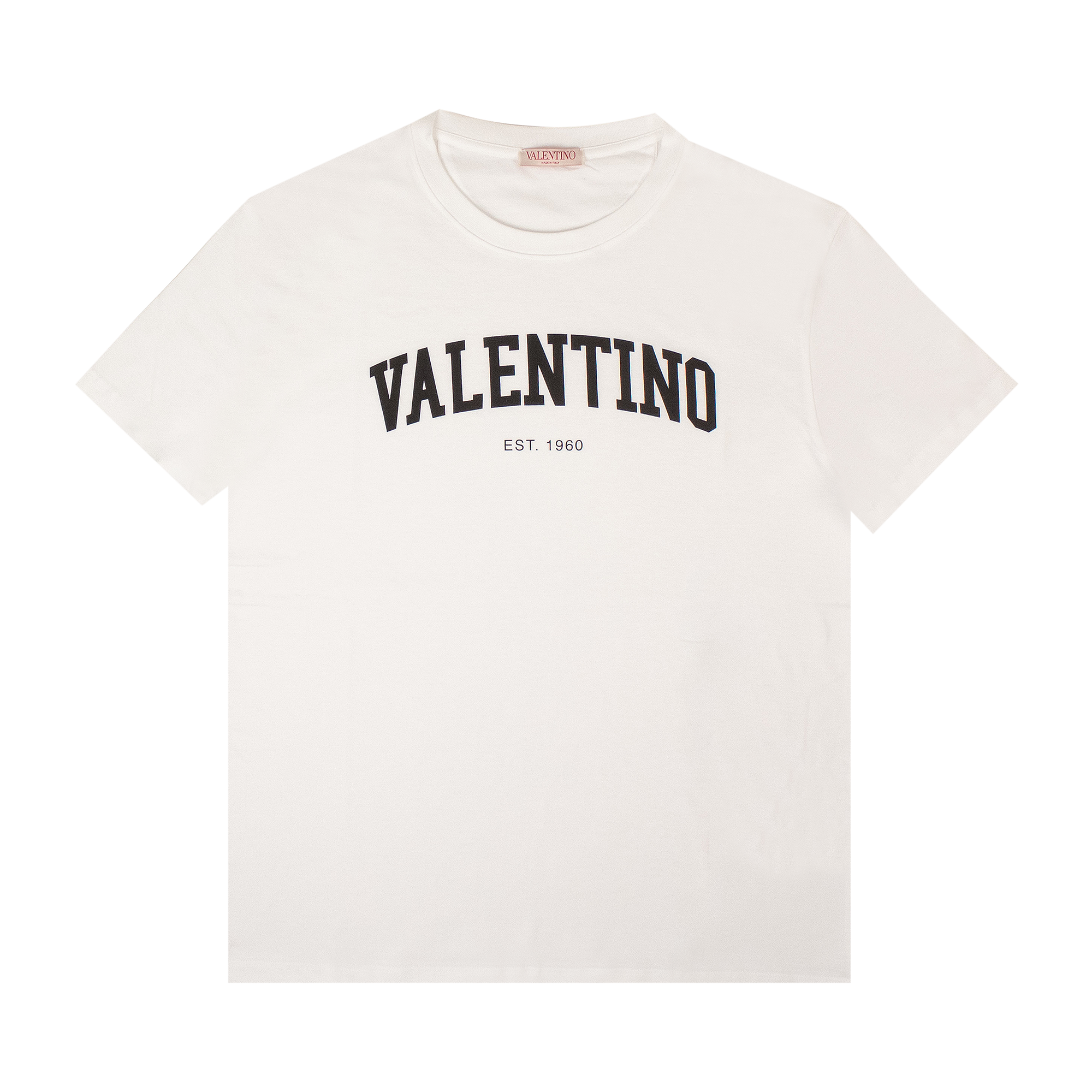 Pre-owned Valentino Logo Detail T-shirt 'white'