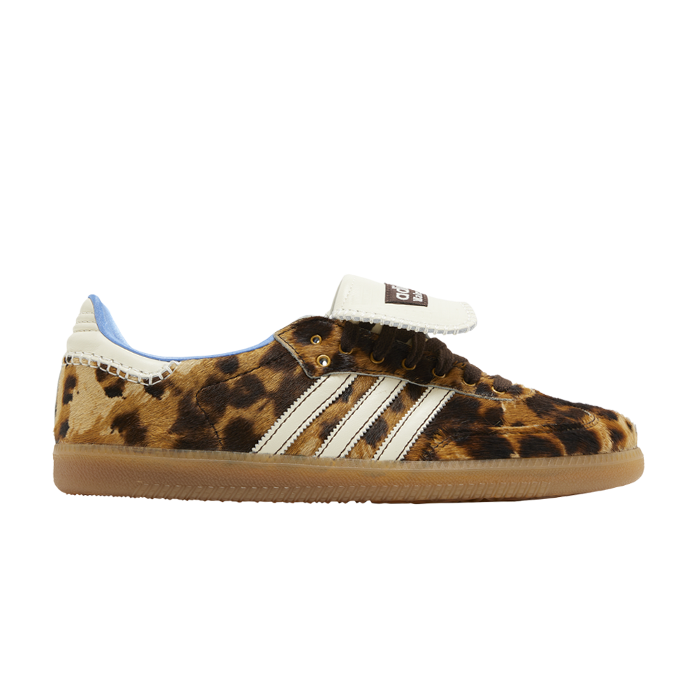 Pre-owned Adidas Originals Wales Bonner X Samba Pony 'leopard' In Brown