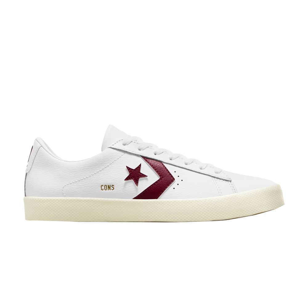 Pro Leather Vulc Pro 'White Deep Bordeaux' - A05328C