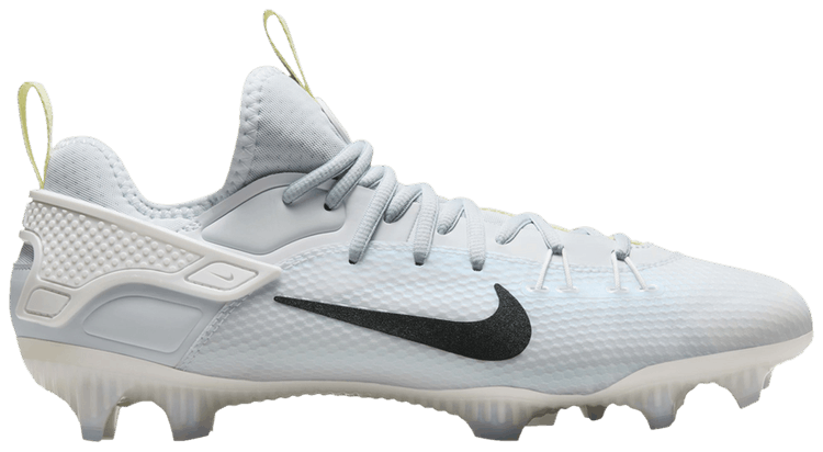 Nike Huarache 9 Elite Low LAX SE Football Grey Black