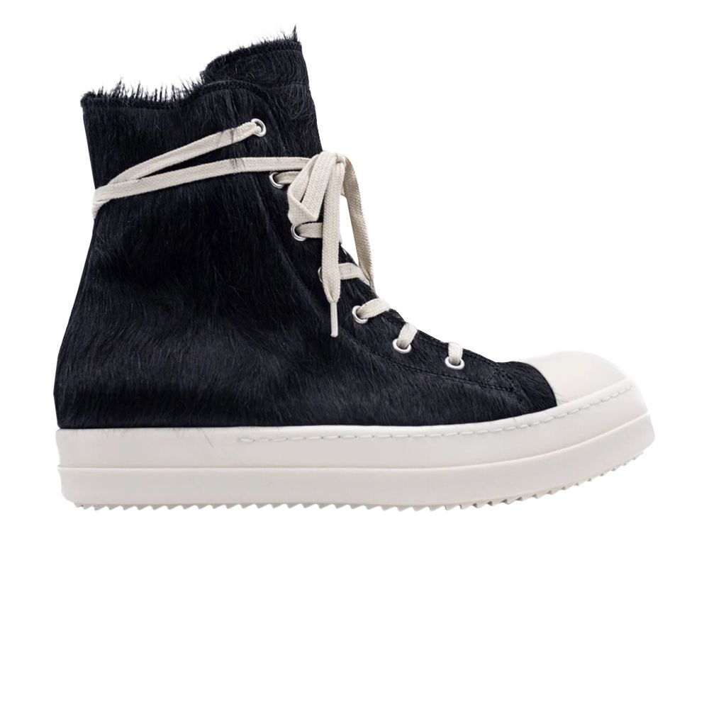 Pre-owned Rick Owens Strobe High 'black Pony' | Men's Size 39