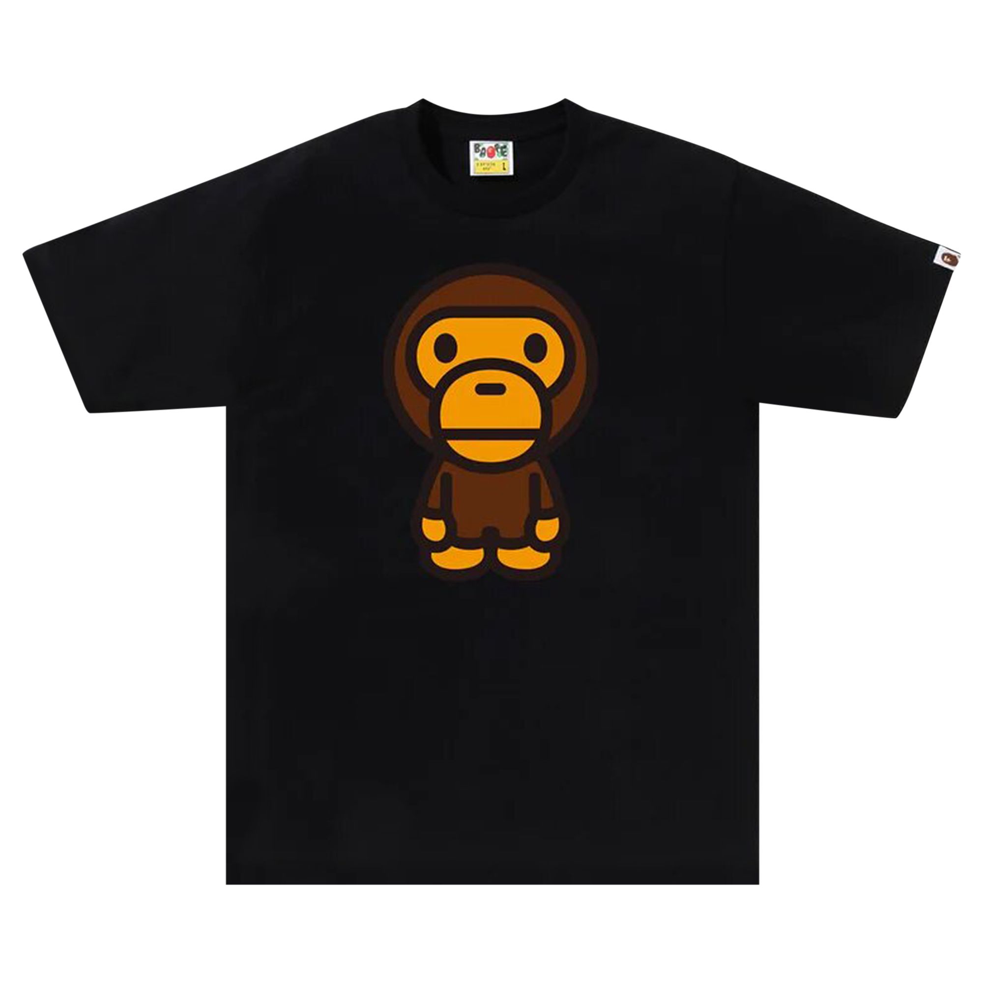 Pre-owned Bape Big Baby Milo Tee 'black'
