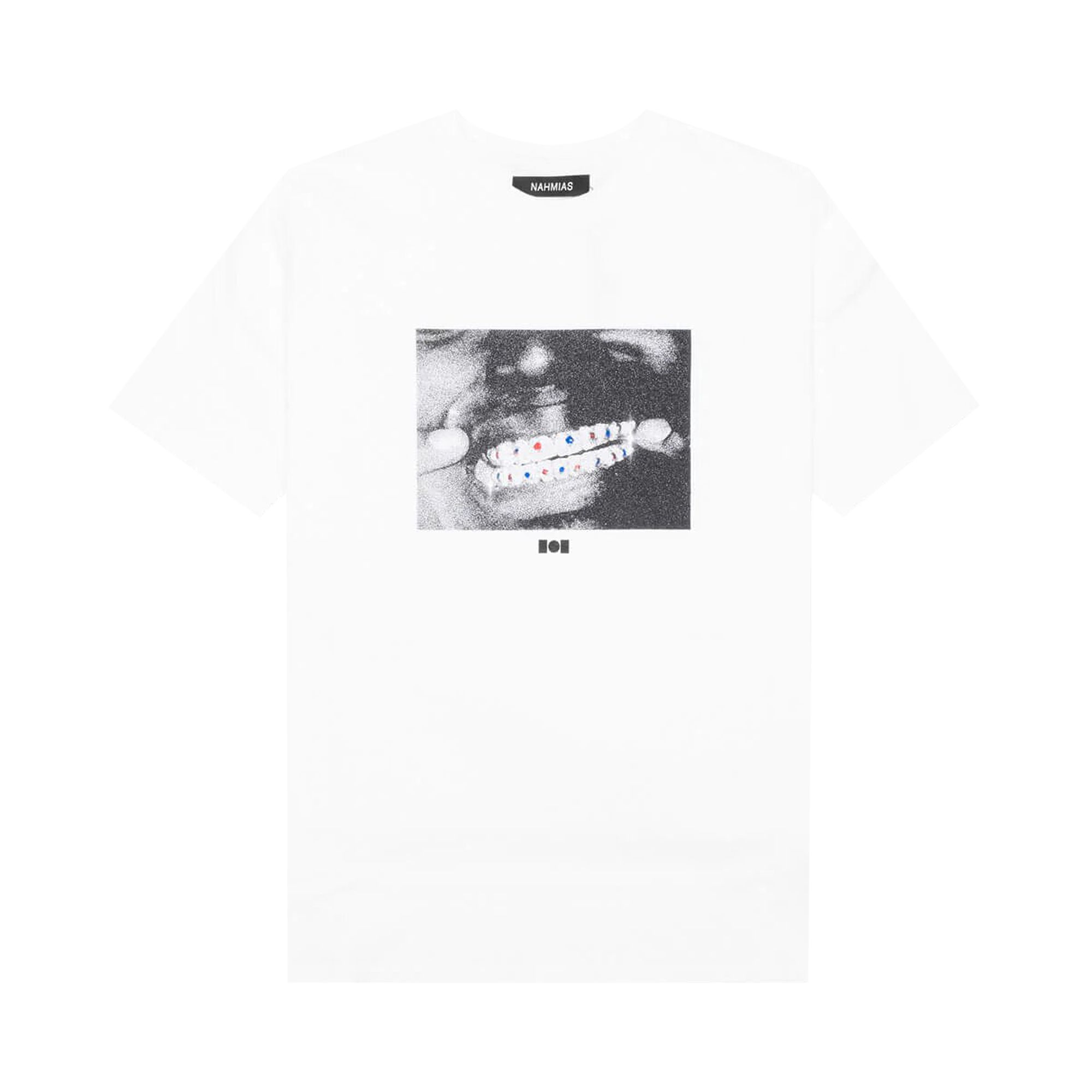 Pre-owned Nahmias Kodak Grillz T-shirt 'white'