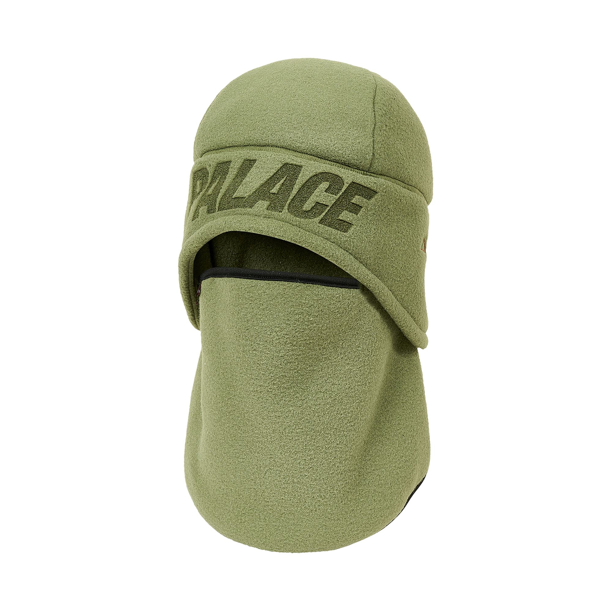 Pre-owned Palace Polartec Tech Beanie 'olive' | Green | Men's Size Onesize