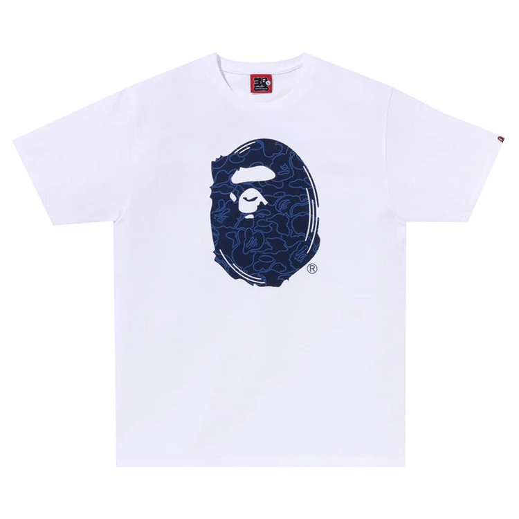 Navy blue bape shirt online