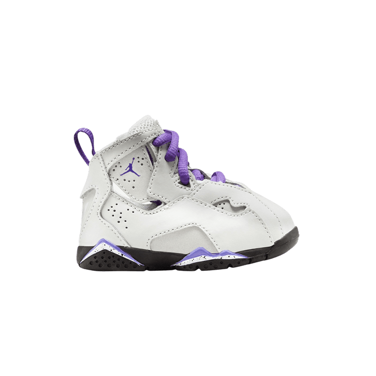 Size 10.0 Jordan True Flight TD Base Grey Purple Venom