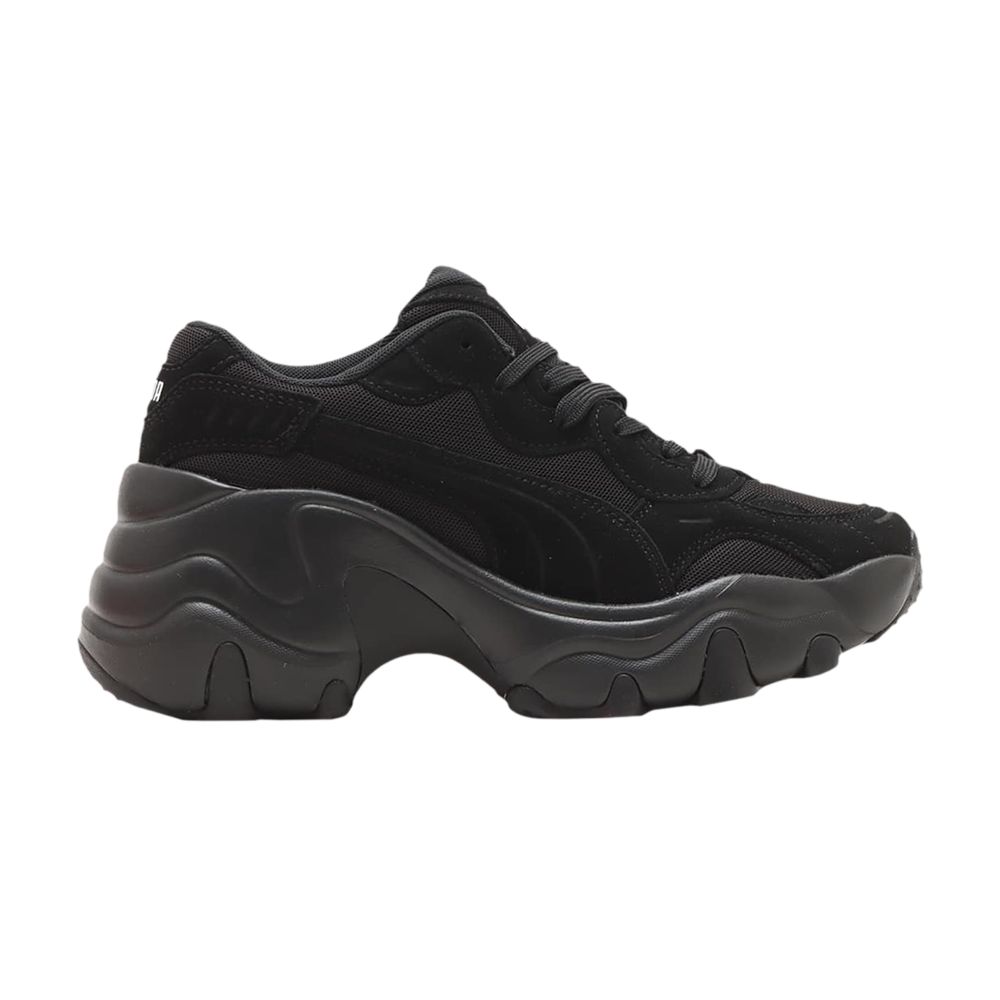 Puma Wmns Pulsar Wedge Suede 'Black' | Women's Size 8.5