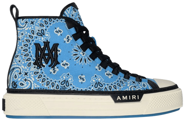 Amiri Court High 'Bandana - Carolina Blue'