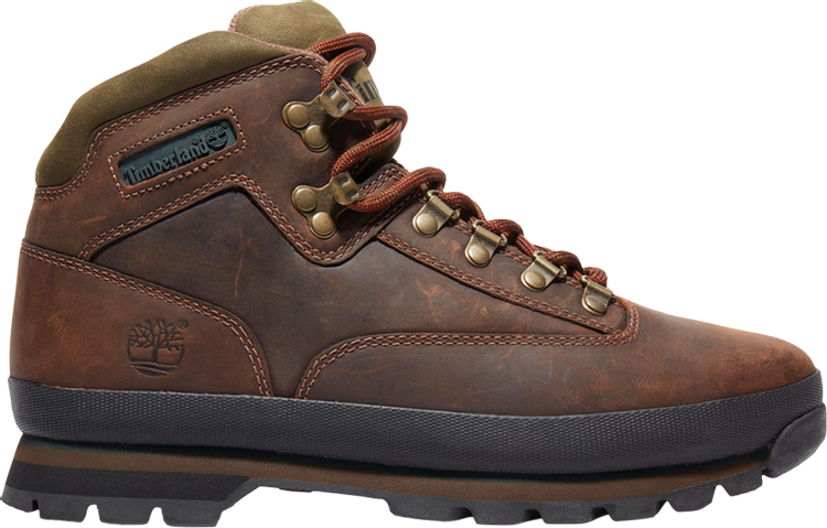 Euro Hiker Leather Boot 'Medium Brown'