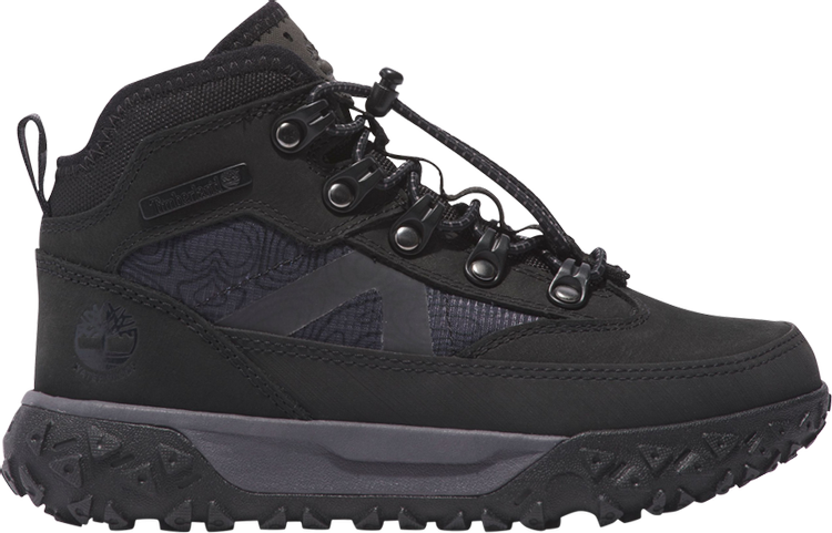 GreenStride Motion 6 Boot Youth 'Triple Black'