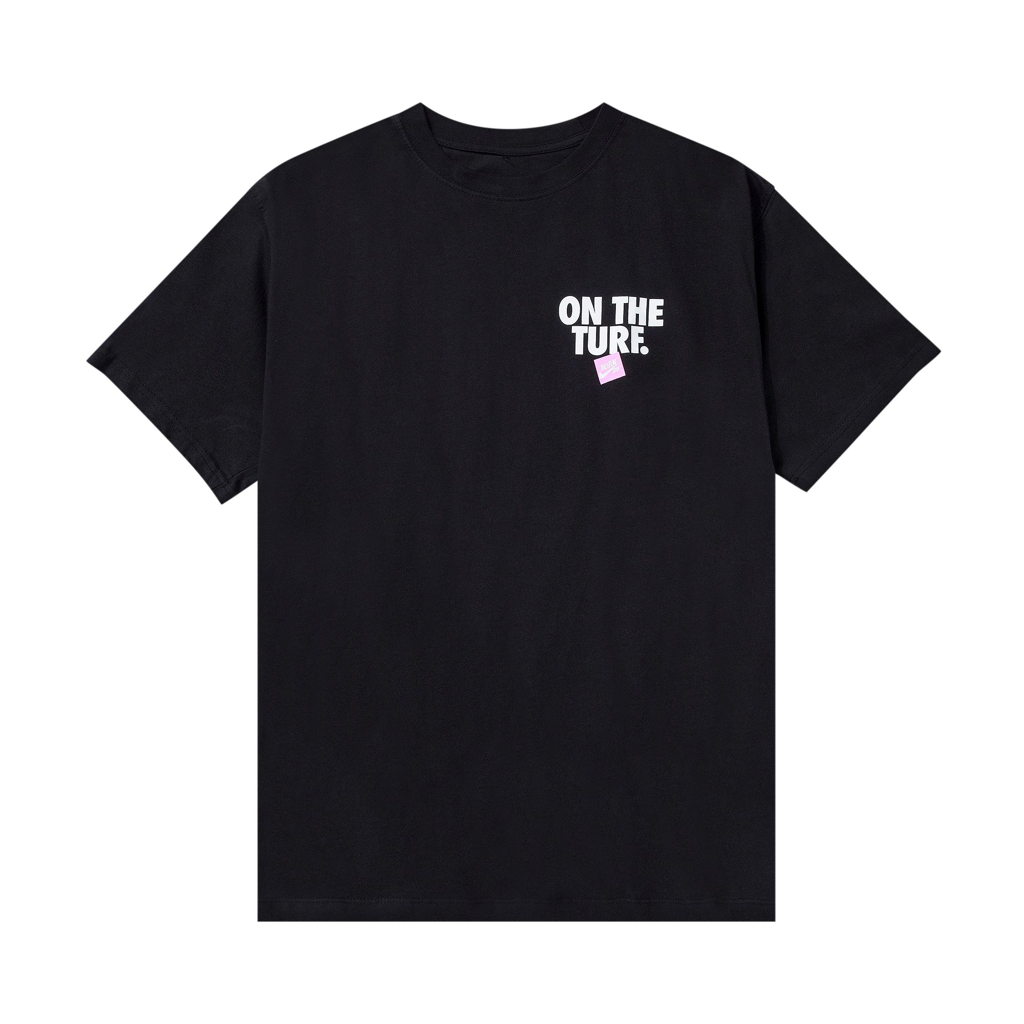 Nike SB x Born x Raised On The Turf T-Shirt 'Black' | Men's Size XL