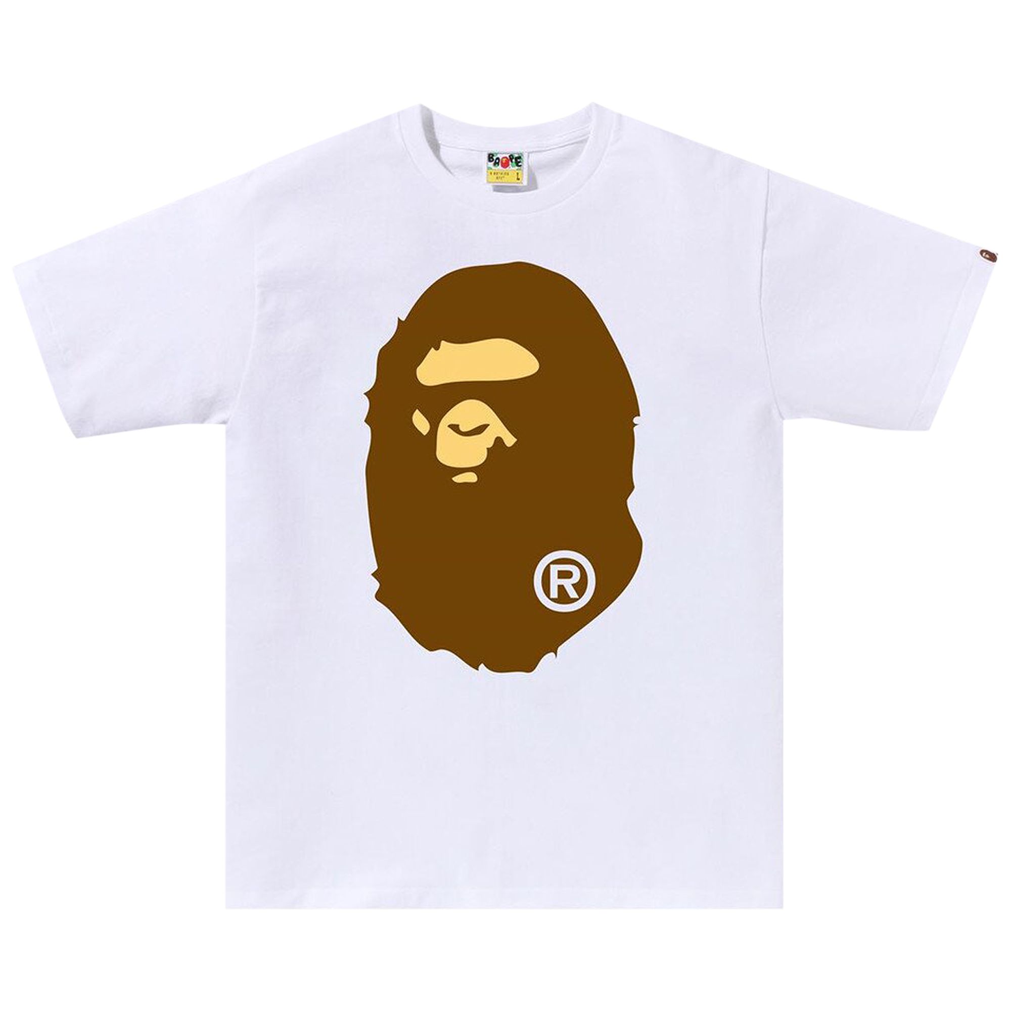 BAPE Big Ape Head Tee 'White' | Men's Size L