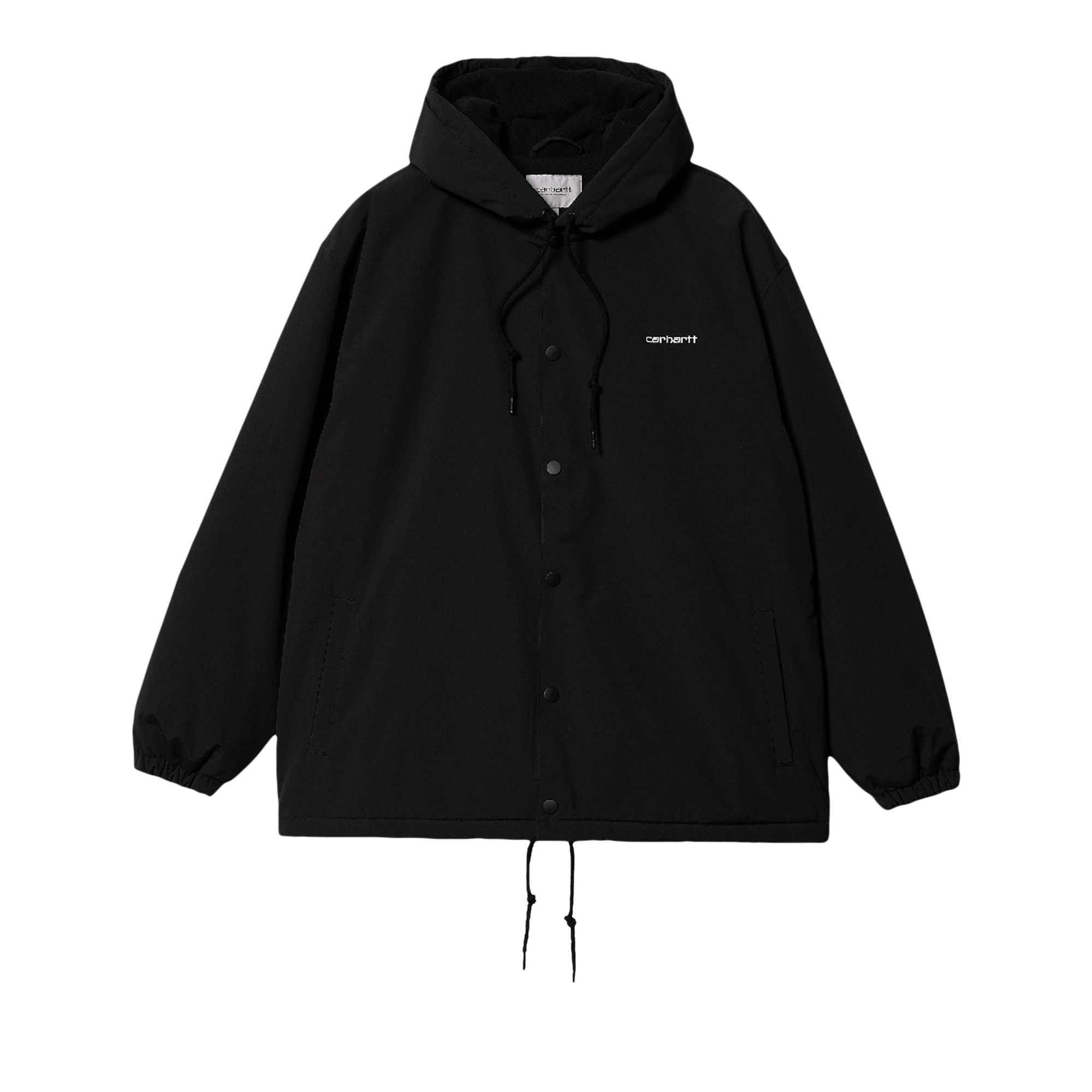 CARHARTT CARHARTT WIP HOODED COACH JACKET 'BLACK'