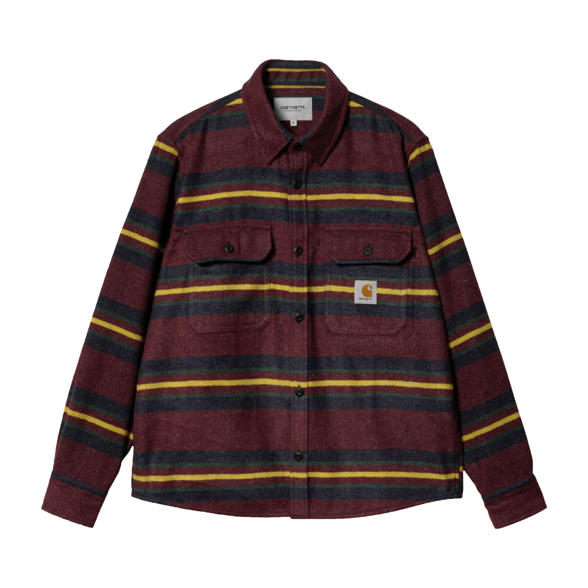 Pre-owned Carhartt Wip Oregon Shirt Jacket 'multicolor' In Multi-color