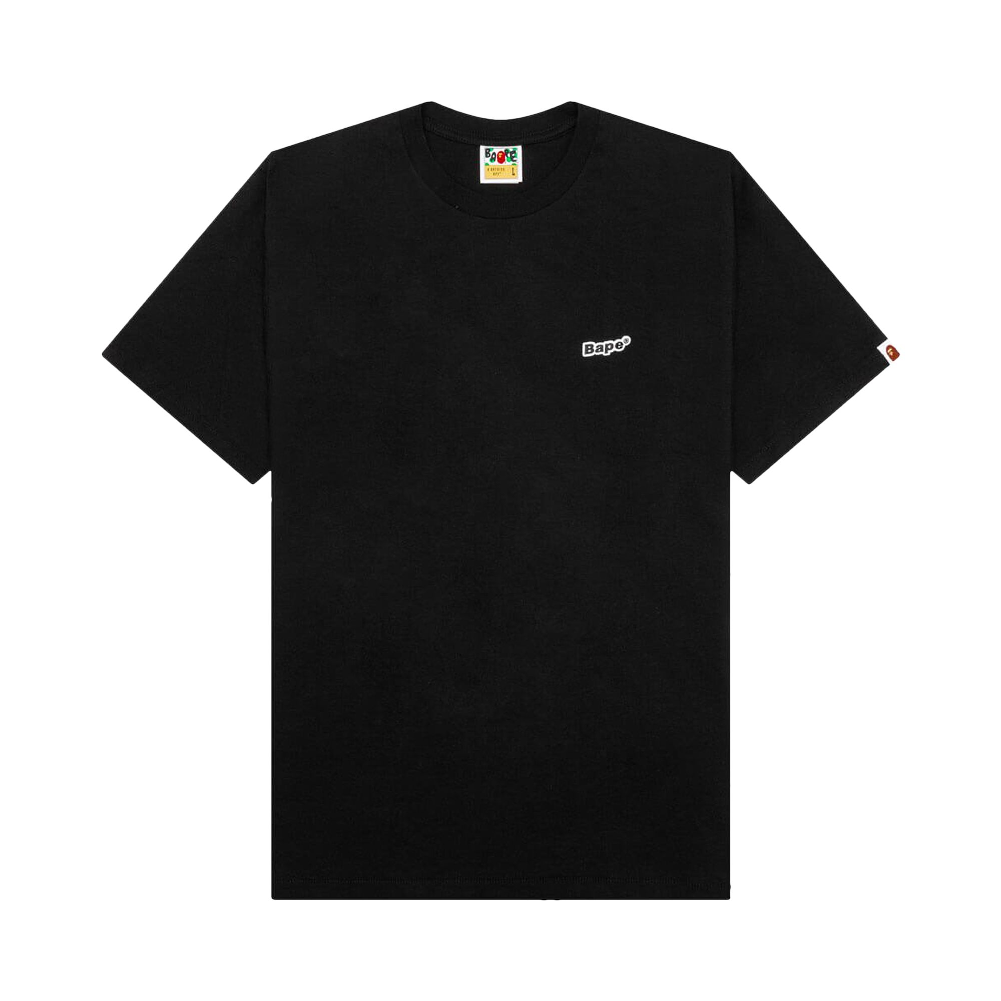Pre-owned Bape Colors Graffiti Tee 'black'