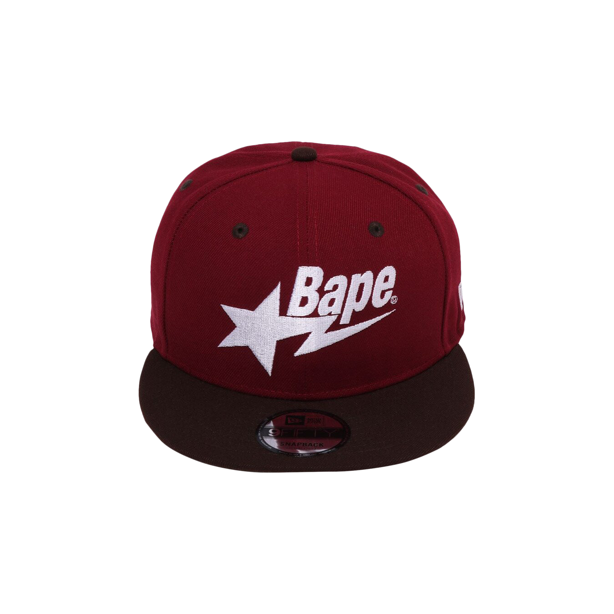 Pre-owned Bape Sta New Era 9fifty Cap 'red'