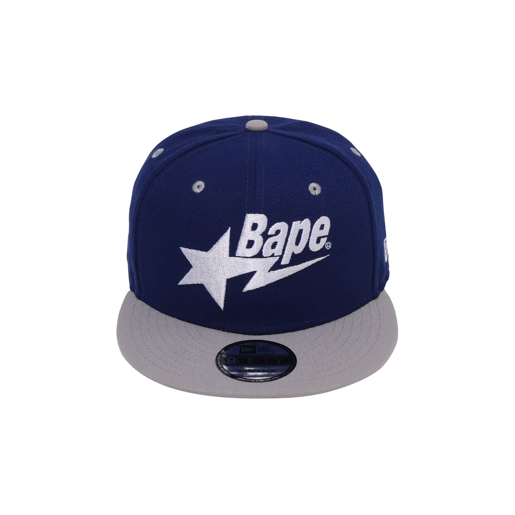 Pre-owned Bape Sta New Era 9fifty Cap 'blue'