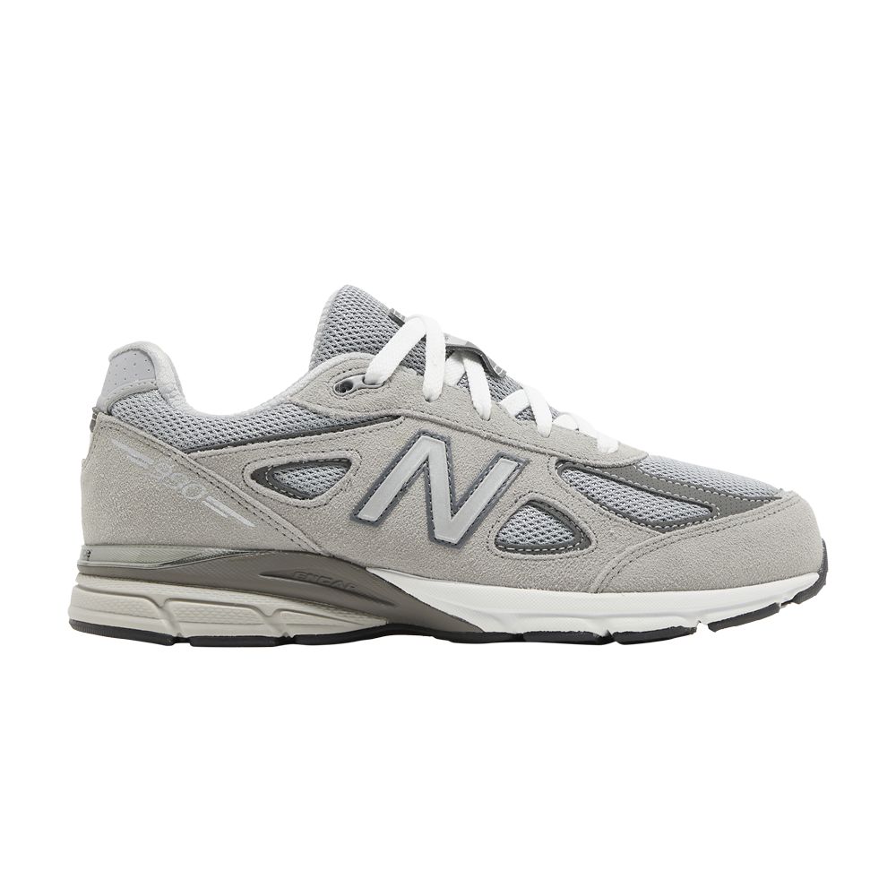 990v4 Big Kid Wide 'Kool Grey Silver Filigree' - GC990GR4-W